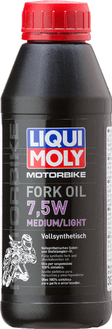 Hovedbilde Liqui-Moly Gaffelolje -MC Fork Oil 7,5W Medium/Light 5dl