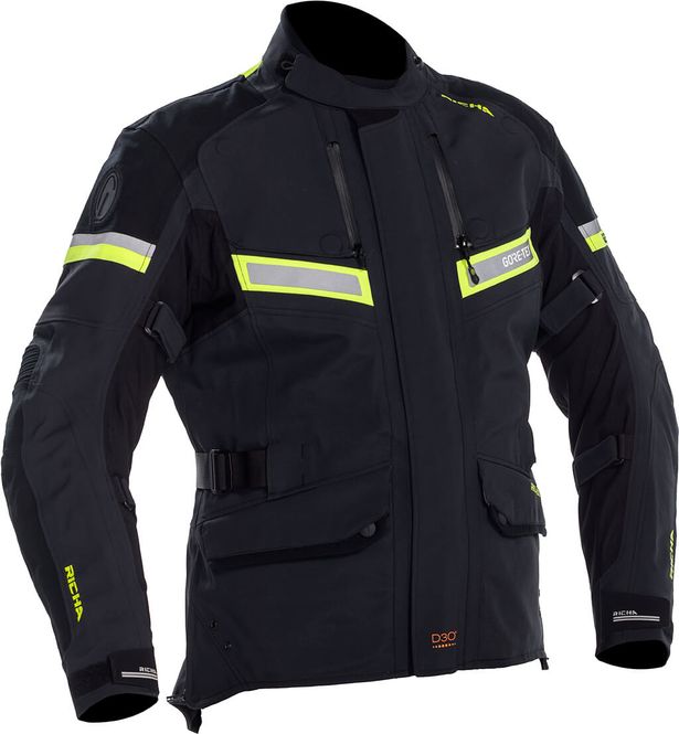 Hovedbilde Richa Atlantic Gore-Tex Jakke Svart/Gul