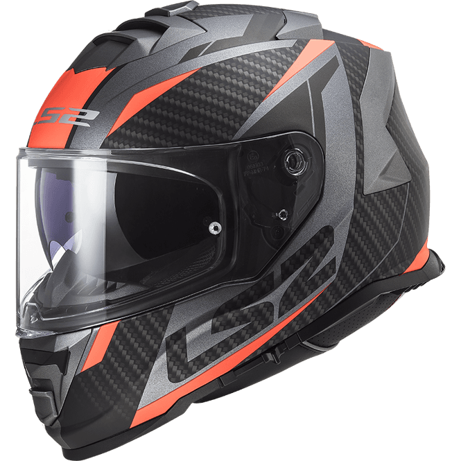 Hovedbilde LS2 FF800 Storm Racer Svart/Oransje