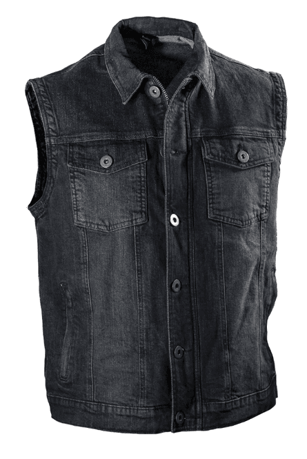 Hovedbilde Bullfighter Denim Vest Svart
