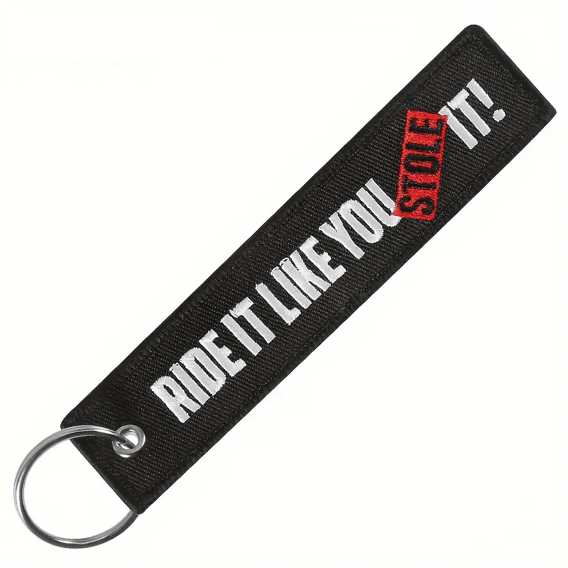 Nøkkelring Ride it like you stole it
