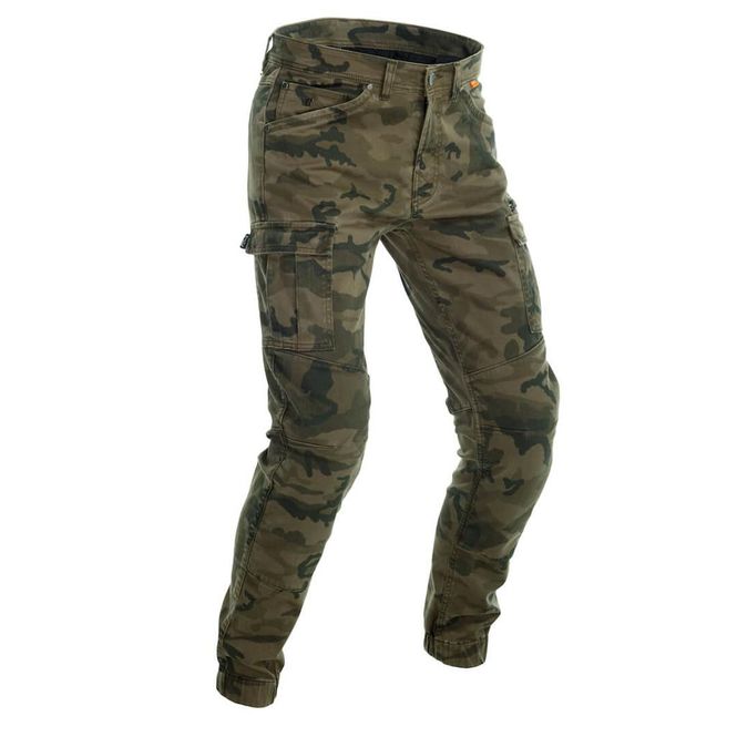 Hovedbilde Richa Apache Kevlar Jeans Grønn Camo Lengde 32