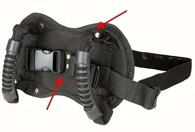 Hovedbilde Love Handle / Passasjerbelte med håndtak for passasjer, 125cm belte
