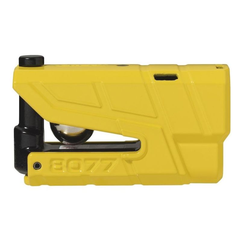 ABUS FG-godkjent MC-Lås Granit Detecto XPlus 8077 Gul