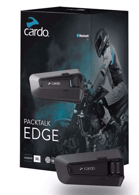 Hovedbilde Cardo Packtalk Edge Single pack intercom med Mesh og Bluetooth, JBL ...