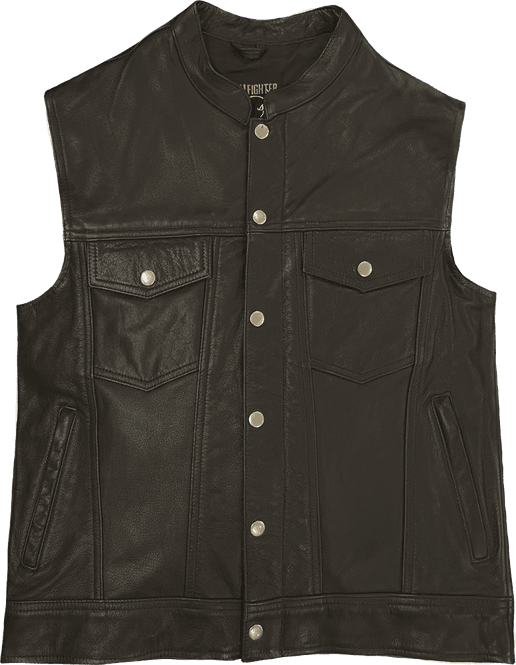 Hovedbilde Bullfighter Warthog Biker Skinnvest Svart