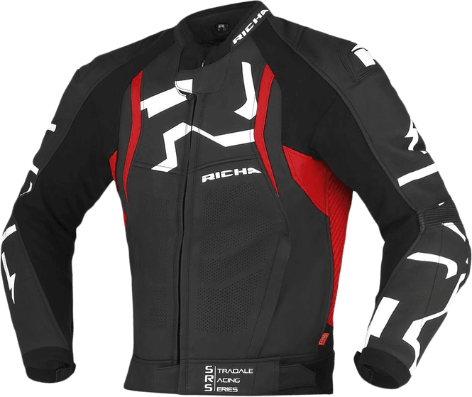 Hovedbilde Richa Stardale Racing Skinnjakke Svart/Rød Tech-Air ready