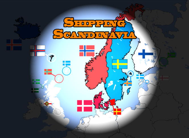 Hovedbilde Frakt Utland (Skandinavia)