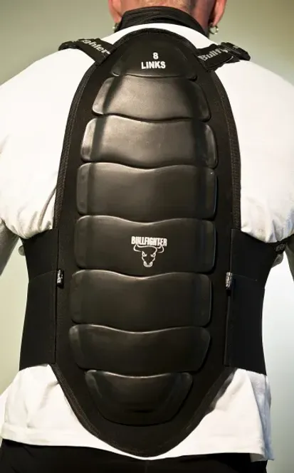 Hovedbilde Bullfighter Ryggskinne 8-link for ski, MC, scooter osv