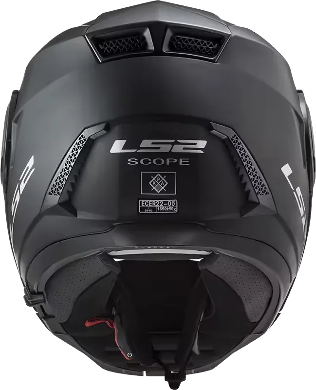 LS2 FF902 Scope Matt Svart MC-åpningshjelm
