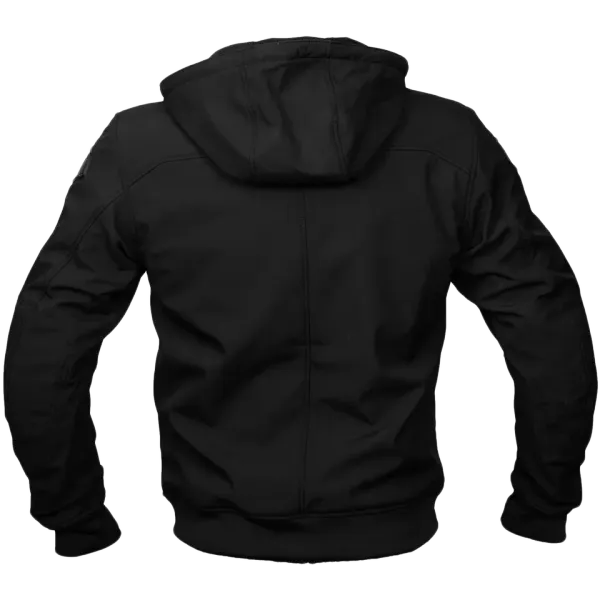 Bullfighter Ghost Softshell MC-Jakke Svart med AA-skli, skulder og albu -beskyttelse 