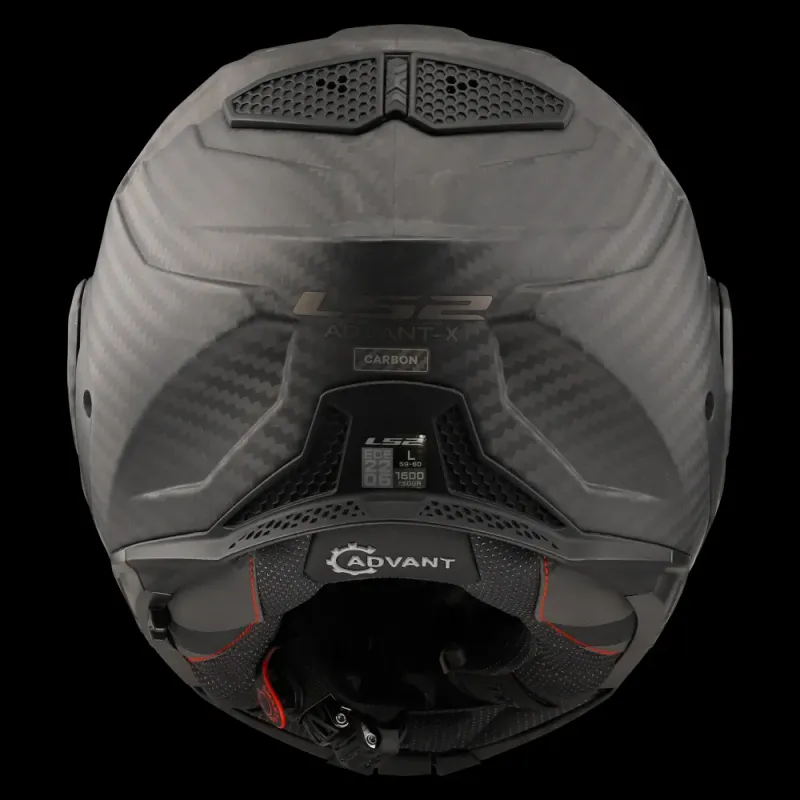 LS2 ÅpningsHjelm FF901 Advant X Matt Carbon 