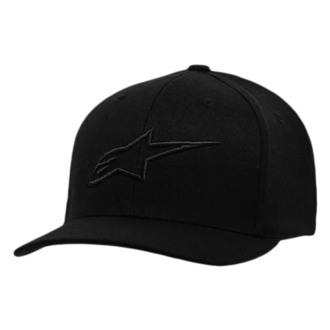 Hovedbilde Alpinestars Caps  Ageless Curve Hat Flexfit Svart/Svart
